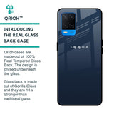 Overshadow Blue Glass Case For Oppo A54