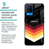 Abstract Arrow Pattern Glass Case For Oppo A54
