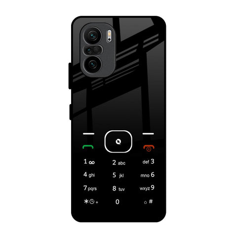 Classic Keypad Pattern Mi 11X Glass Back Cover Online