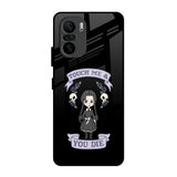 Touch Me & You Die Mi 11X Glass Back Cover Online