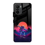 Retro Astronaut Mi 11X Glass Back Cover Online