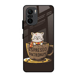 Tea With Kitty Mi 11X Glass Back Cover Online