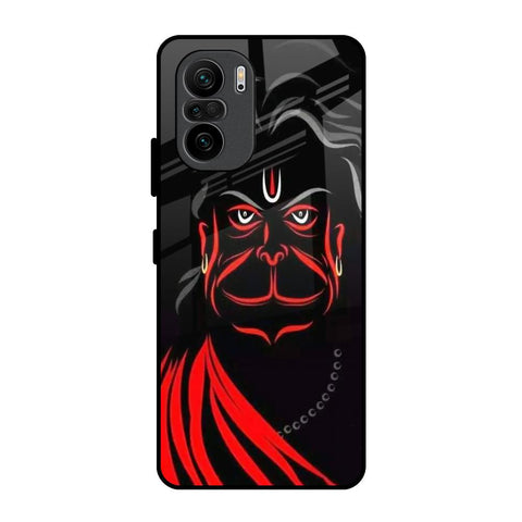 Lord Hanuman Mi 11X Glass Back Cover Online