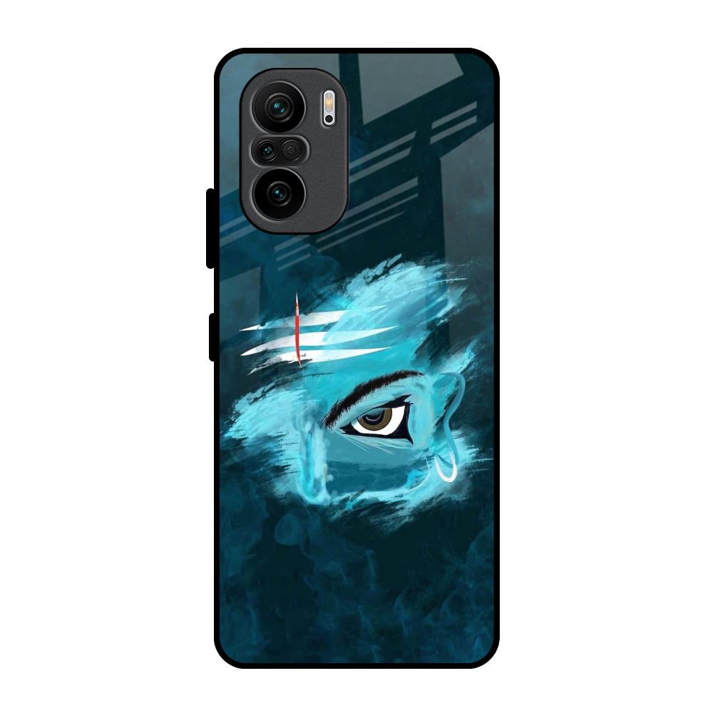 Power Of Trinetra Mi 11X Glass Back Cover Online