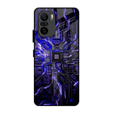 Techno Color Pattern Mi 11X Glass Back Cover Online