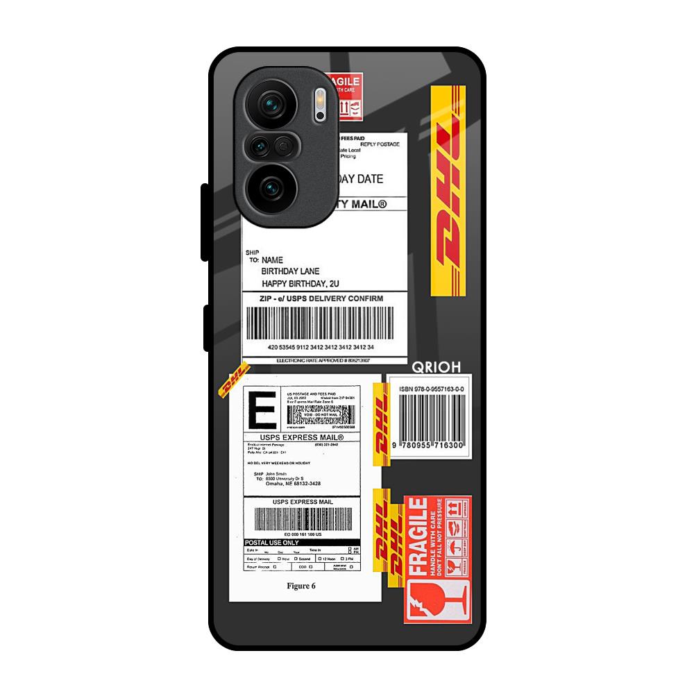 Cool Barcode Label Mi 11X Glass Back Cover Online