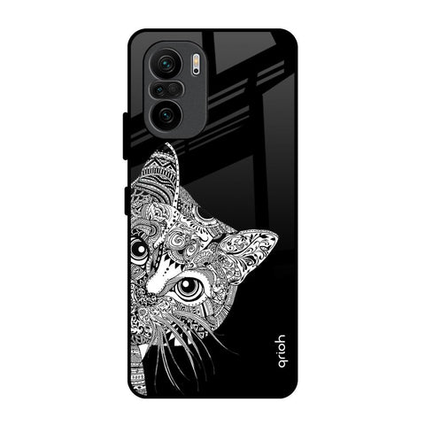 Kitten Mandala Mi 11X Glass Back Cover Online