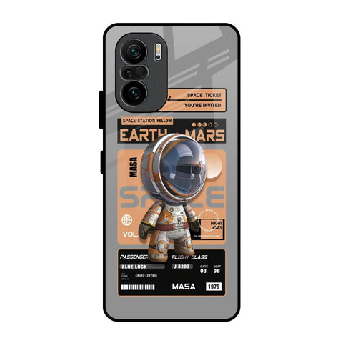 Space Ticket Mi 11X Glass Back Cover Online