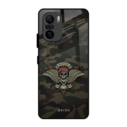 Army Warrior Mi 11X Glass Back Cover Online