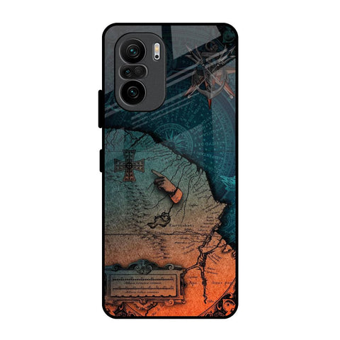 Geographical Map Mi 11X Glass Back Cover Online