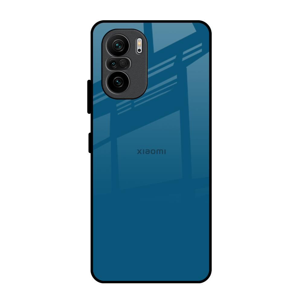 Cobalt Blue Mi 11X Glass Back Cover Online