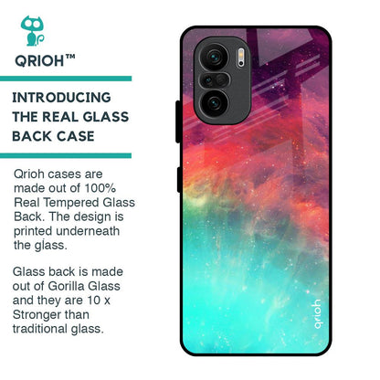 Colorful Aura Glass Case for Mi 11X