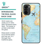 Travel Map Glass Case for Mi 11X
