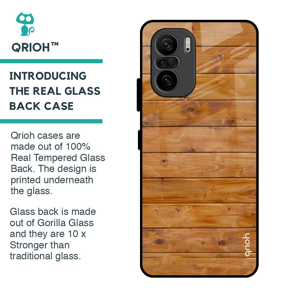 Timberwood Glass Case for Mi 11X