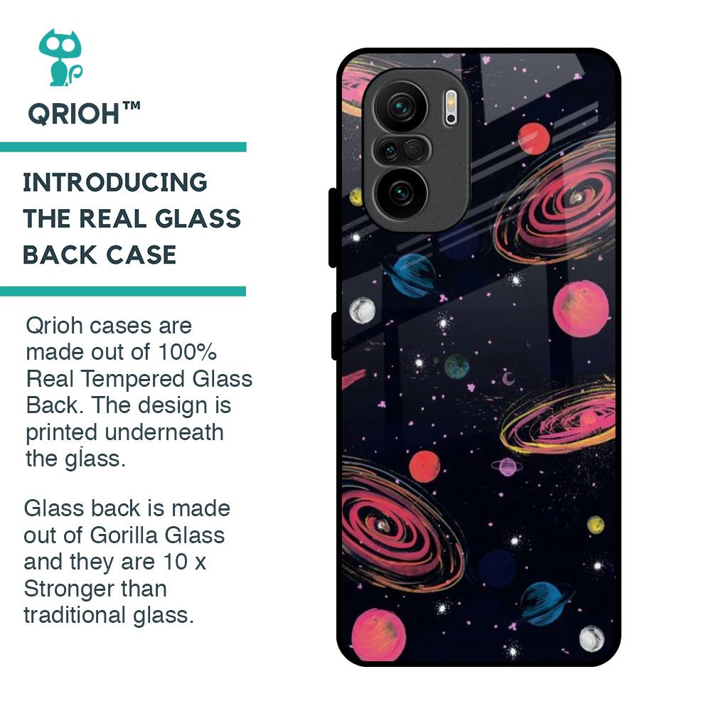 Galaxy In Dream Glass Case For Mi 11X