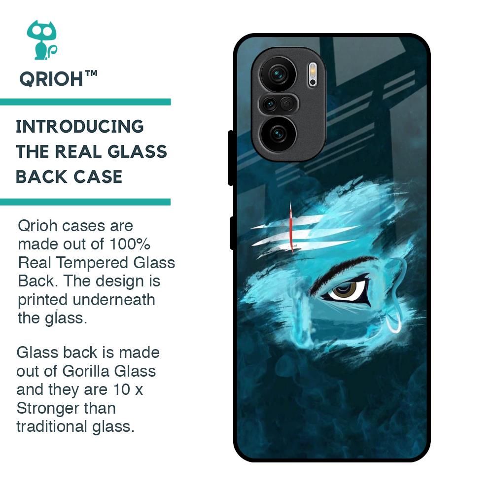 Power Of Trinetra Glass Case For Mi 11X