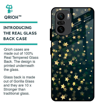 Dazzling Stars Glass Case For Mi 11X