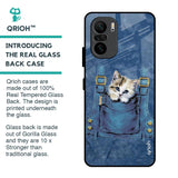 Kitty In Pocket Glass Case For Mi 11X