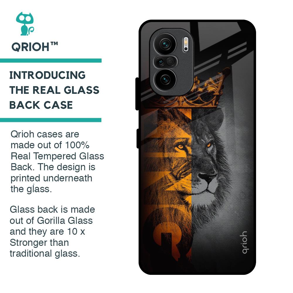 King Of Forest Glass Case for Mi 11X