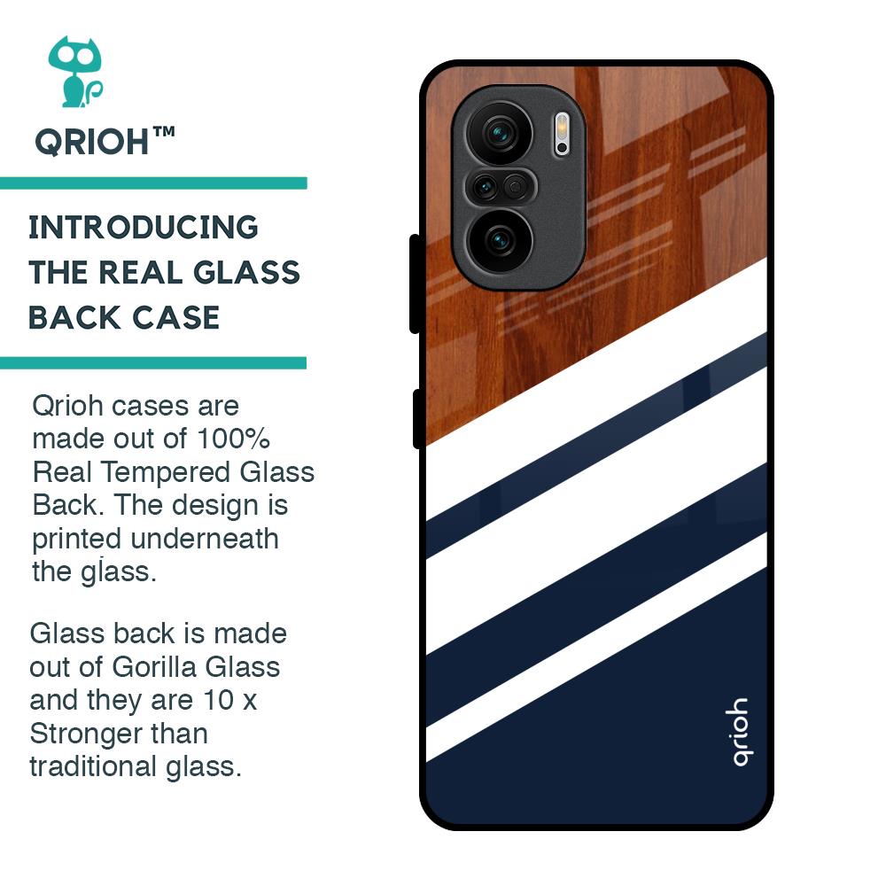 Bold Stripes Glass Case for Mi 11X