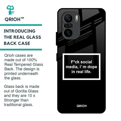 Dope In Life Glass Case for Mi 11X