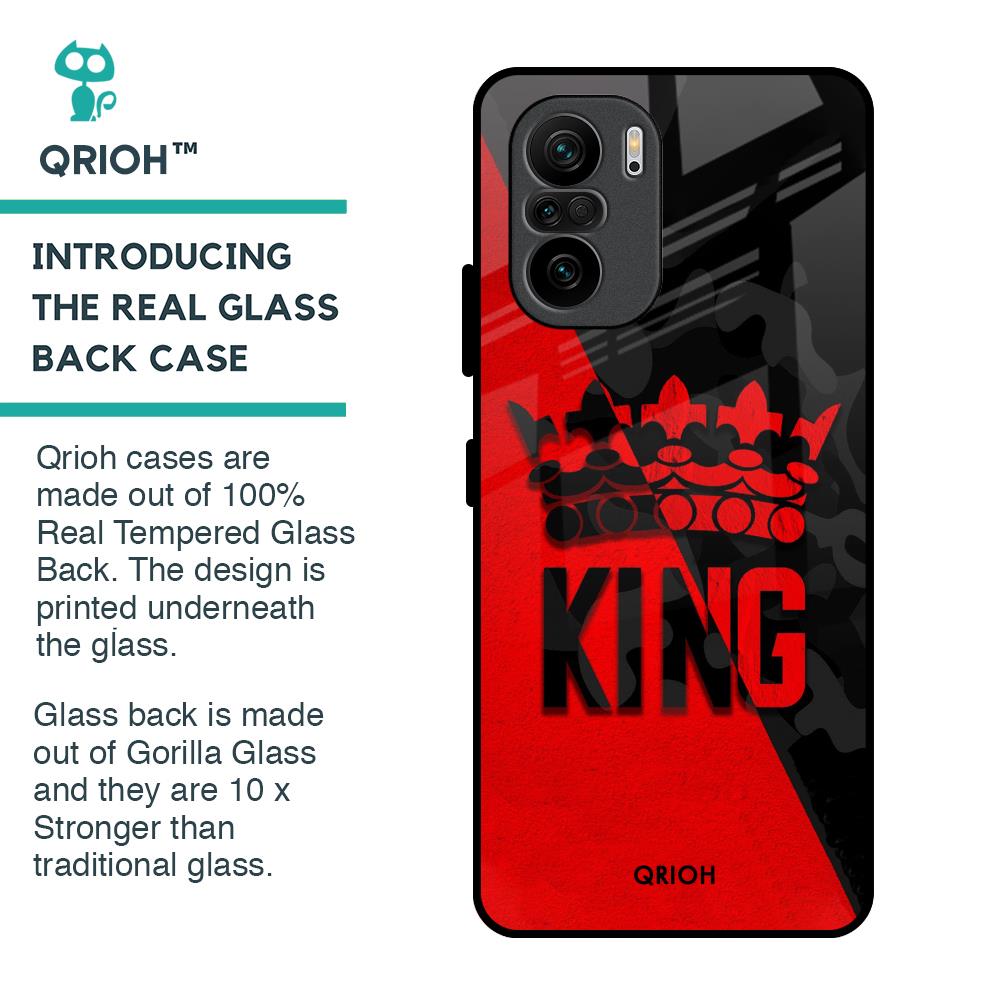I Am A King Glass Case for Mi 11X