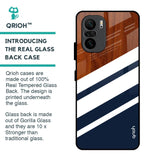 Bold Stripes Glass Case for Mi 11X