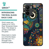 Owl Art Glass Case for Mi 11X