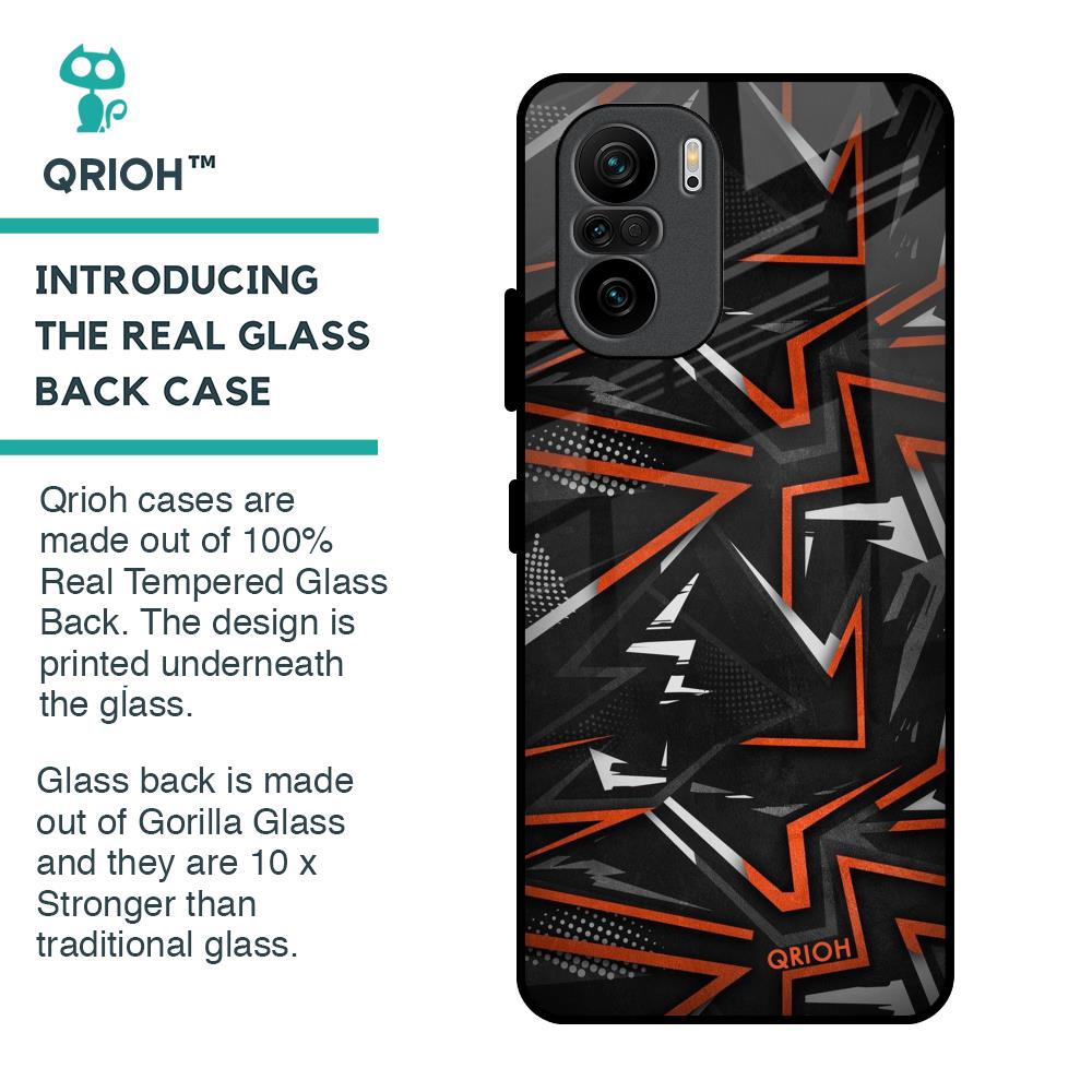 Vector Art Glass Case for Mi 11X