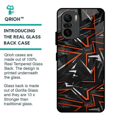 Vector Art Glass Case for Mi 11X