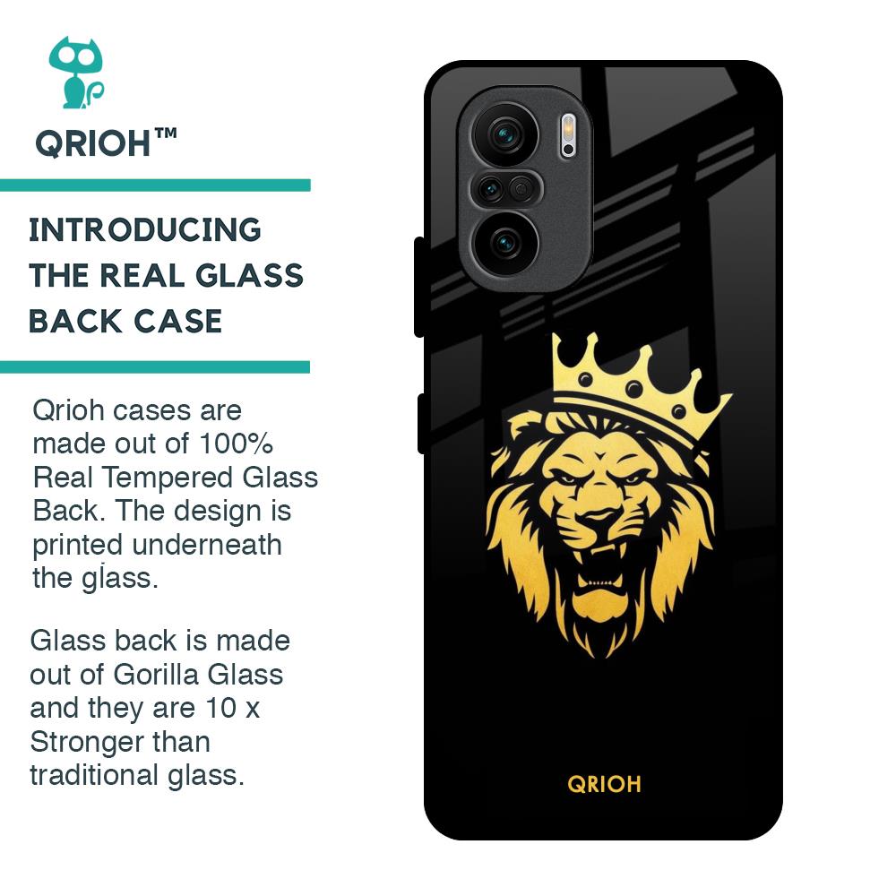 Lion The King Glass Case for Mi 11X