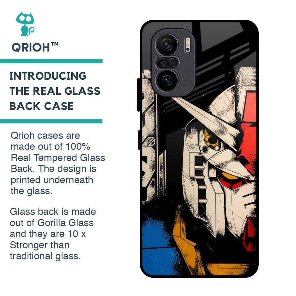 Transformer Art Glass Case for Mi 11X