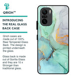 Green Marble Glass Case for Mi 11X