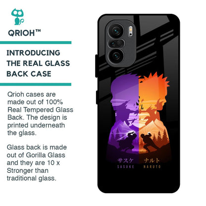 Minimalist Anime Glass Case for Mi 11X