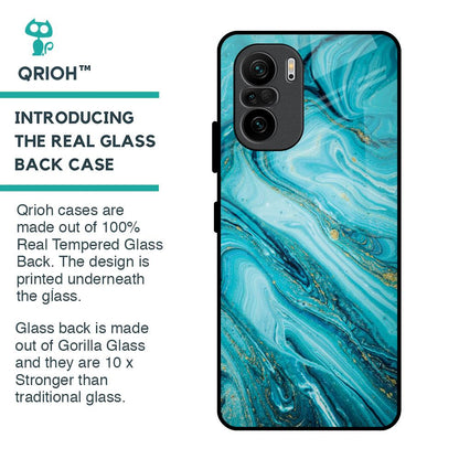 Ocean Marble Glass Case for Mi 11X