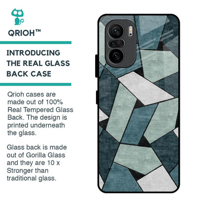 Abstact Tiles Glass Case for Mi 11X