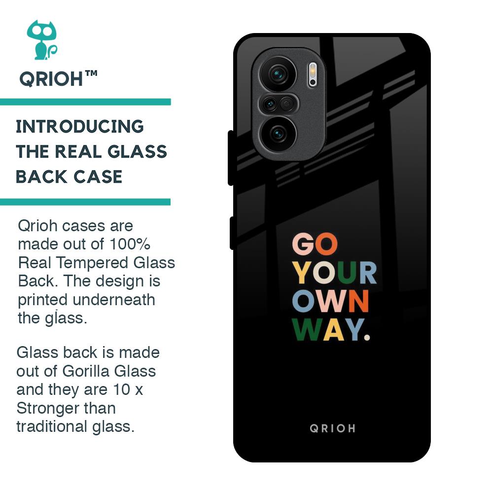 Go Your Own Way Glass Case for Mi 11X