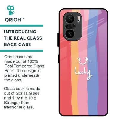 Lucky Abstract Glass Case for Mi 11X