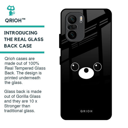 Cute Bear Glass Case for Mi 11X