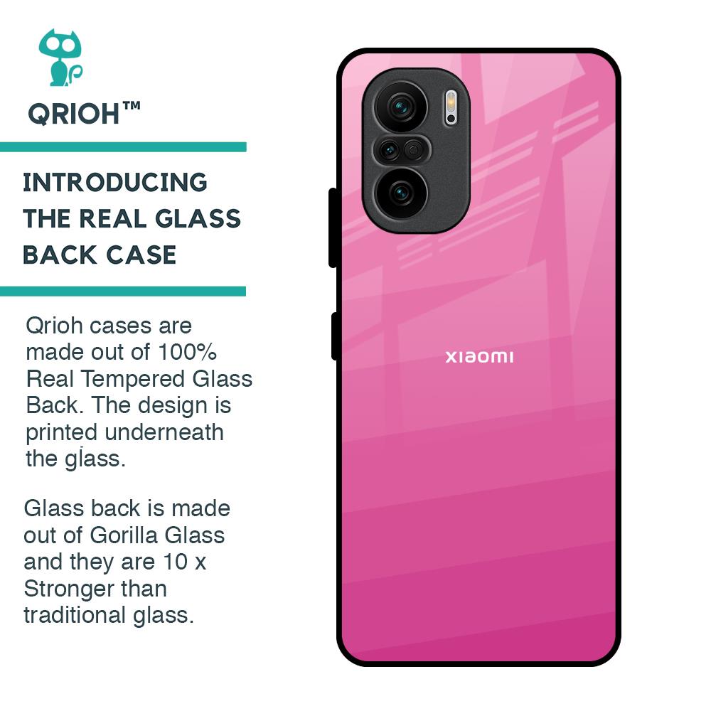 Pink Ribbon Caddy Glass Case for Mi 11X