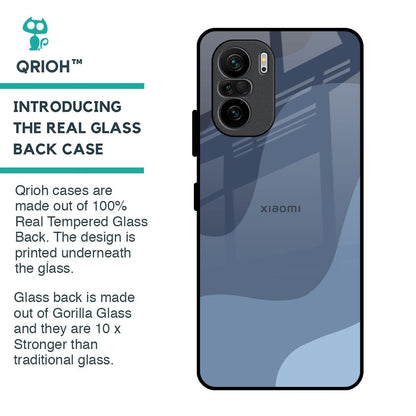 Navy Blue Ombre Glass Case for Mi 11X