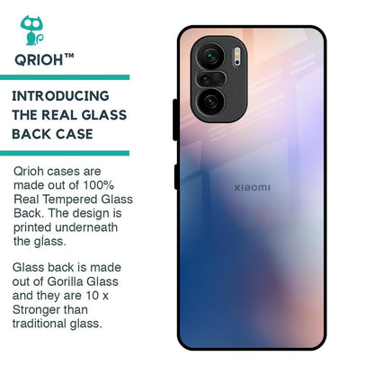 Blue Mauve Gradient Glass Case for Mi 11X
