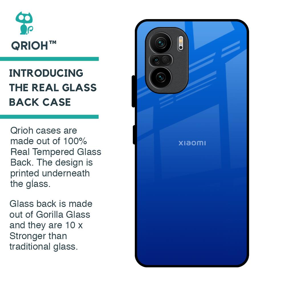 Egyptian Blue Glass Case for Mi 11X