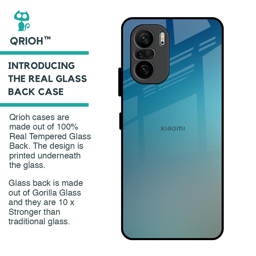 Sea Theme Gradient Glass Case for Mi 11X