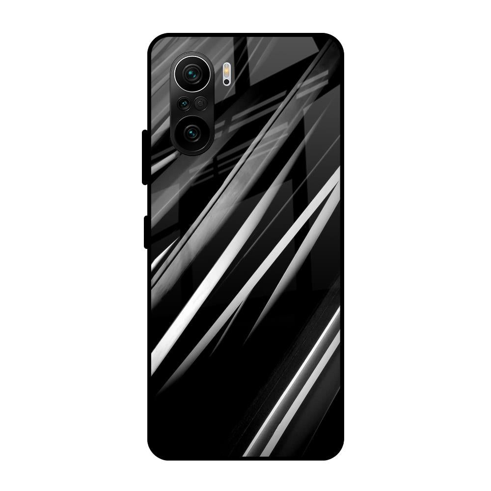 Black & Grey Gradient Mi 11X Glass Cases & Covers Online