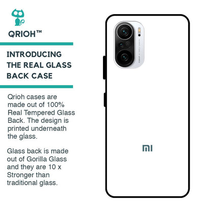 Arctic White Glass Case for Mi 11X