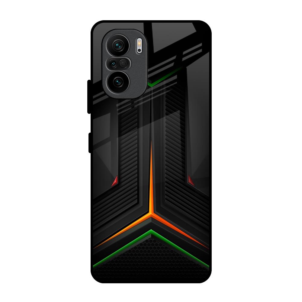Modern Ultra Chevron Mi 11X Pro Glass Back Cover Online