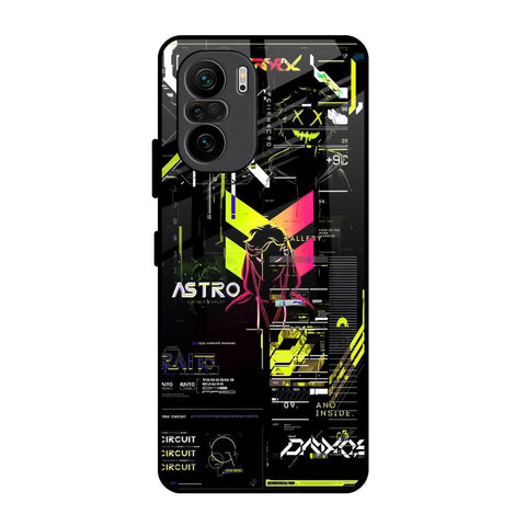 Astro Glitch Mi 11X Pro Glass Back Cover Online