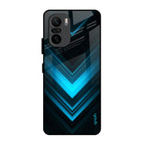 Vertical Blue Arrow Mi 11X Pro Glass Back Cover Online