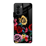 Floral Decorative Mi 11X Pro Glass Back Cover Online